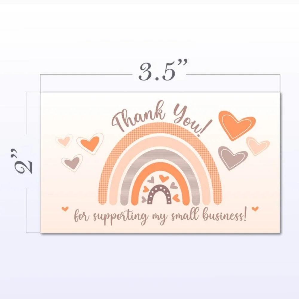 100 Thank You Cards